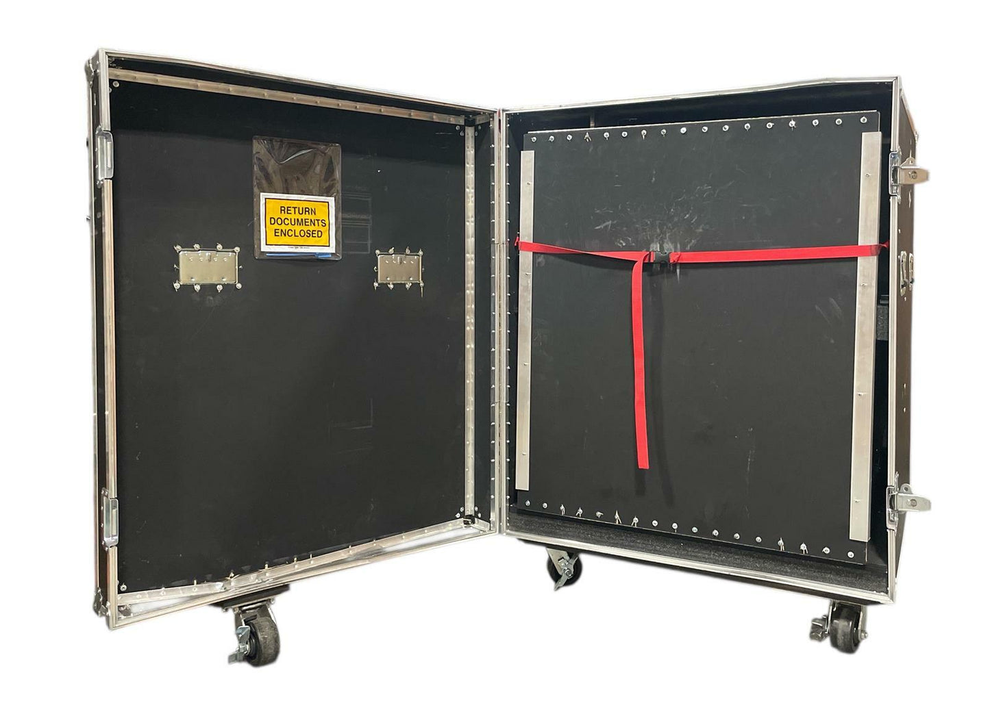 Rugged Storage / Transport Case on Wheels w/ Built-In Ramp 53"x43"x40" - READ