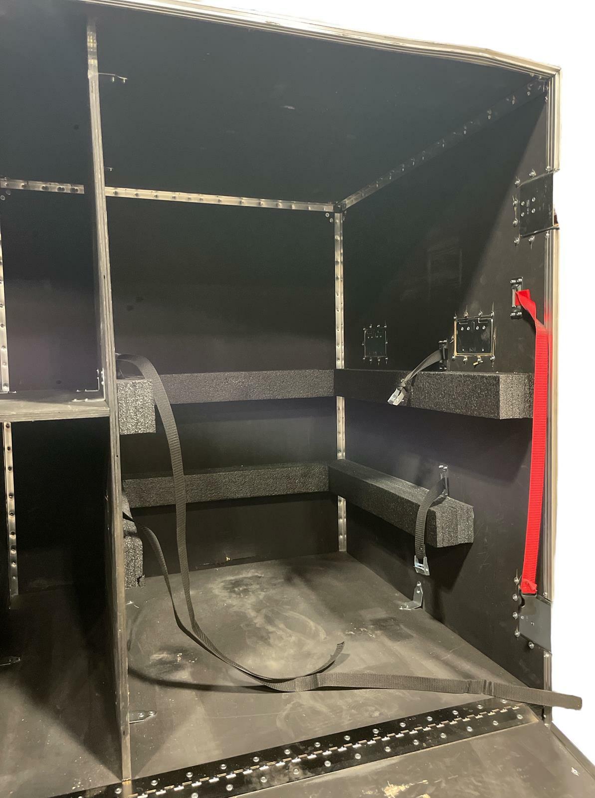 Rugged Storage / Transport Case on Wheels w/ Built-In Ramp 53"x43"x40" - READ