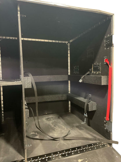 Rugged Storage / Transport Case on Wheels w/ Built-In Ramp 53"x43"x40" - READ