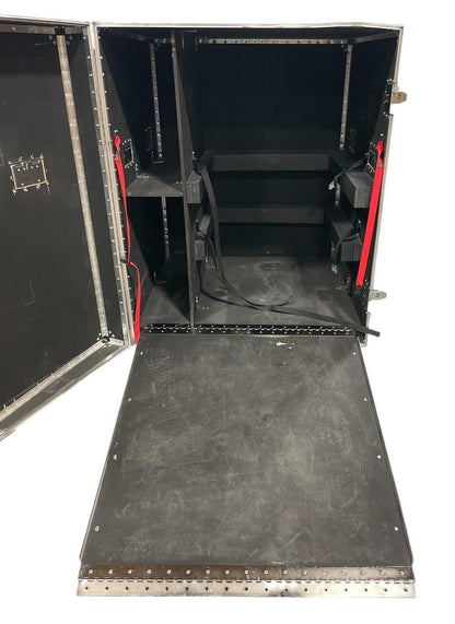 Rugged Storage / Transport Case on Wheels w/ Built-In Ramp 53"x43"x40" - READ