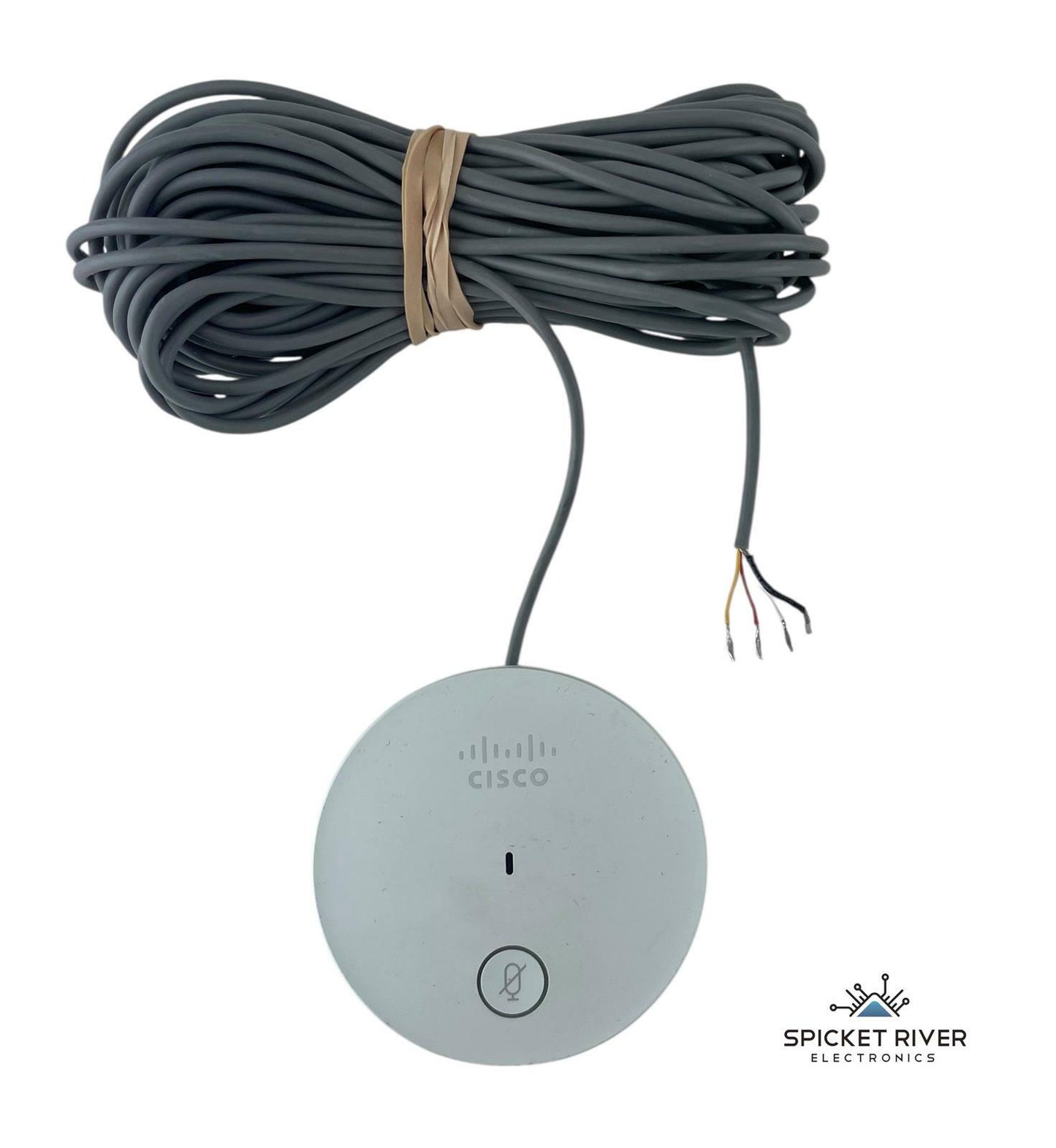 Cisco TTC5-14 Table Microphone w/ Euro Block Wiring - READ