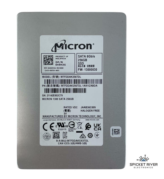 Micron 1300 Series MTFDDAK256TDL 256GB SATA 6Gb/s 2.5-inch SSD Solid State Drive