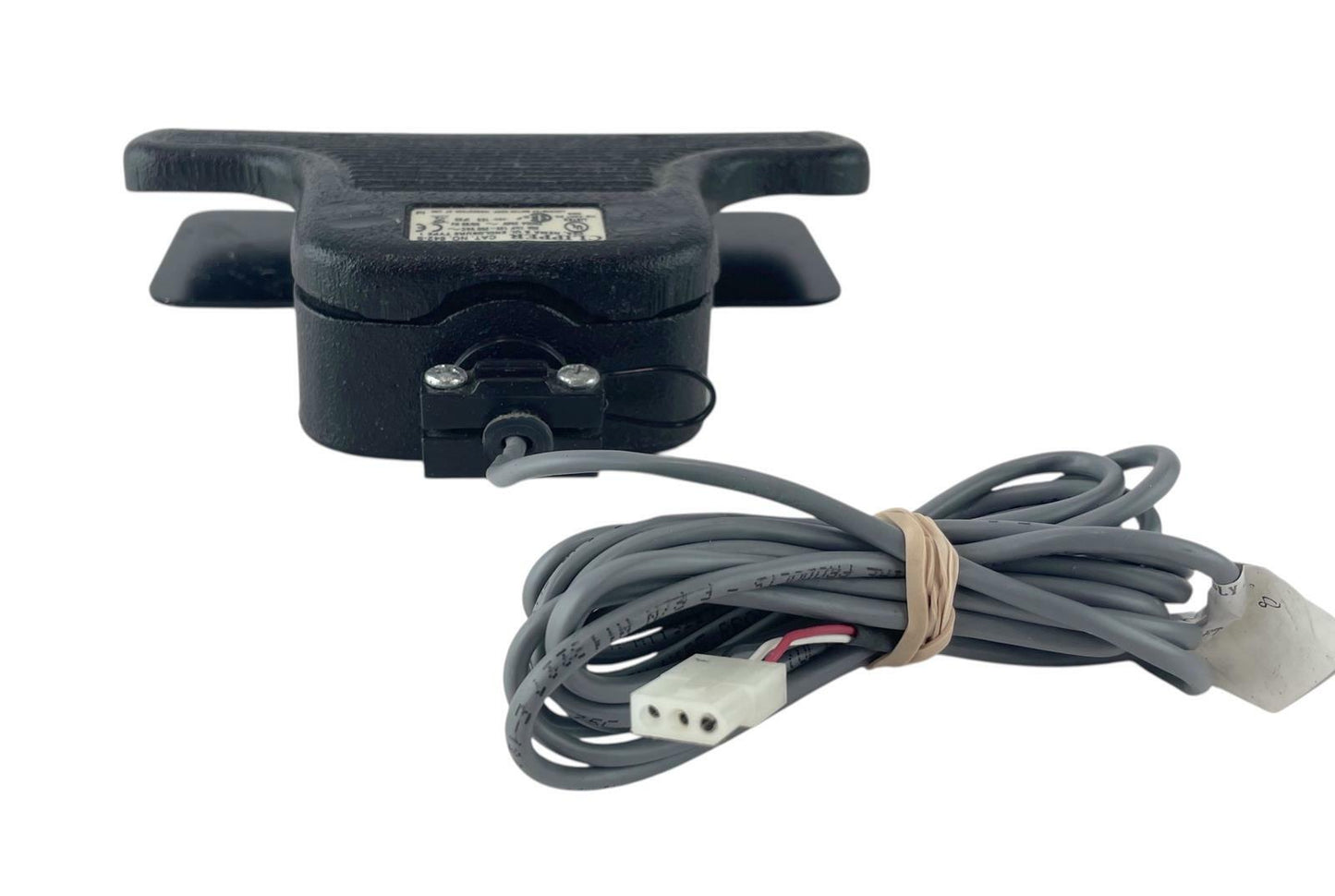 LineMaster Clipper 642-S Single Pedal Footswitch 3-Pin 10ft Cable
