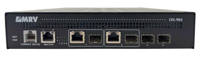 MRV Comm. OS-904 2 Tri-Mode - RJ45 10/100/1000BaseT Managed Switch