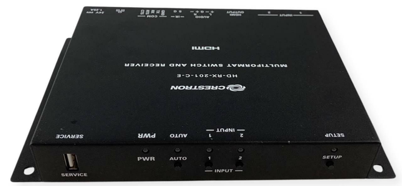 Crestron HD-RX-201-C-E HDMI CATx Multiformat Switch and Receiver