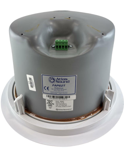 Atlas Sound FAP62T 6" 32W Coaxial Ceiling Speaker