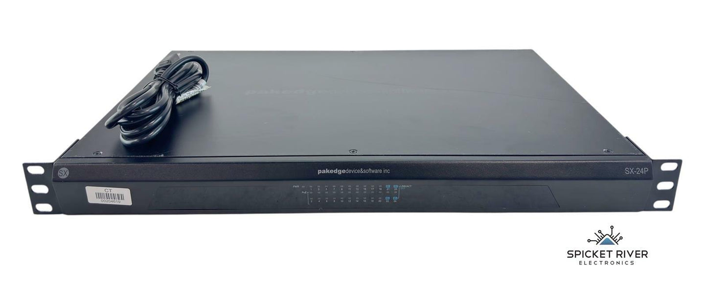 Pakedge SX-24P 24-Port Gigabit Ethernet Managed Switch w/ PoE/PoE+