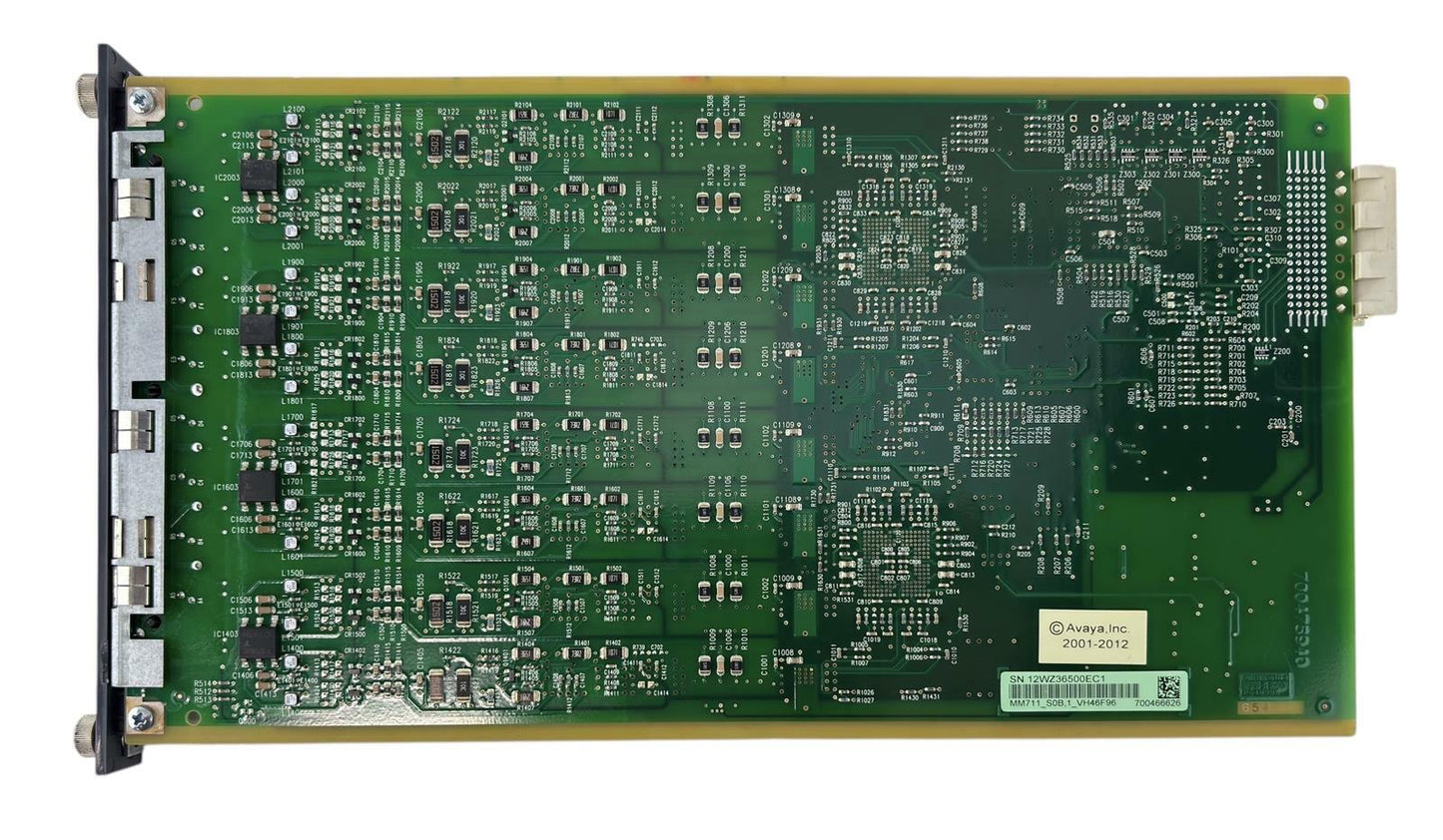 Avaya MM711 HV46 8-Port Analog Media Module PN: 700466626
