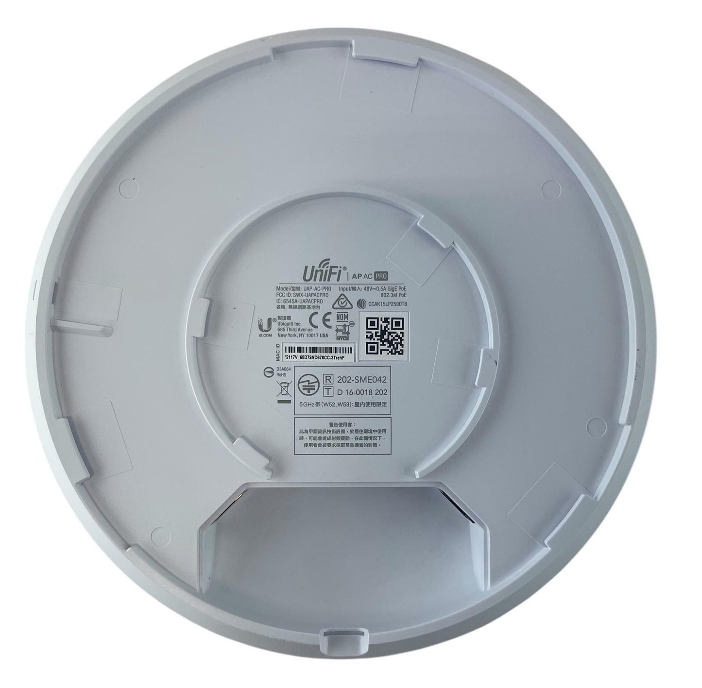 Ubiquiti Networks UAP-AC-PRO 802.3af PoE Wireless Access Point