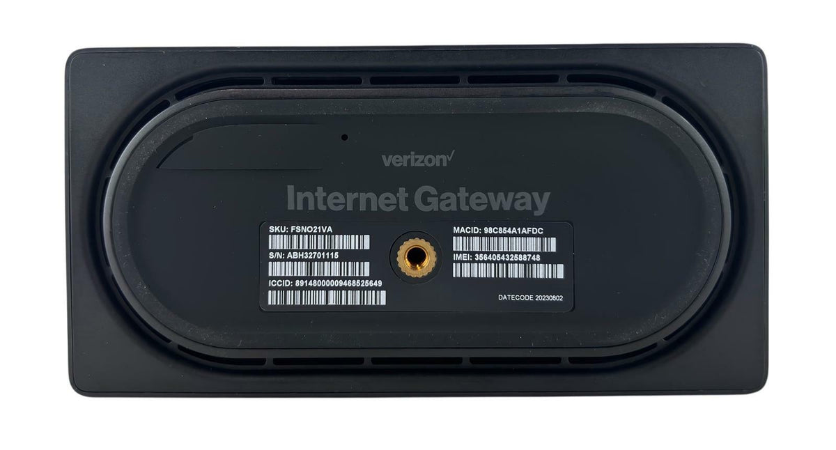 Verizon Gateyway Router Verizon FSNO21VA Business Internet Gateway Router 4-Port LAN WiFi 6 ...