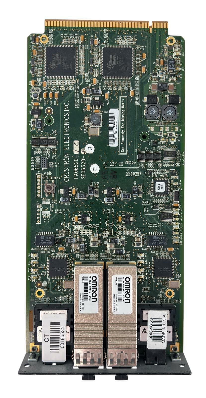 Crestron DMCO-1133 DigitalMedia Fiber Output Card MD16x16