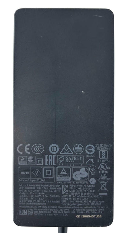 Genuine Microsoft 1749 90W Docking Station Power Supply