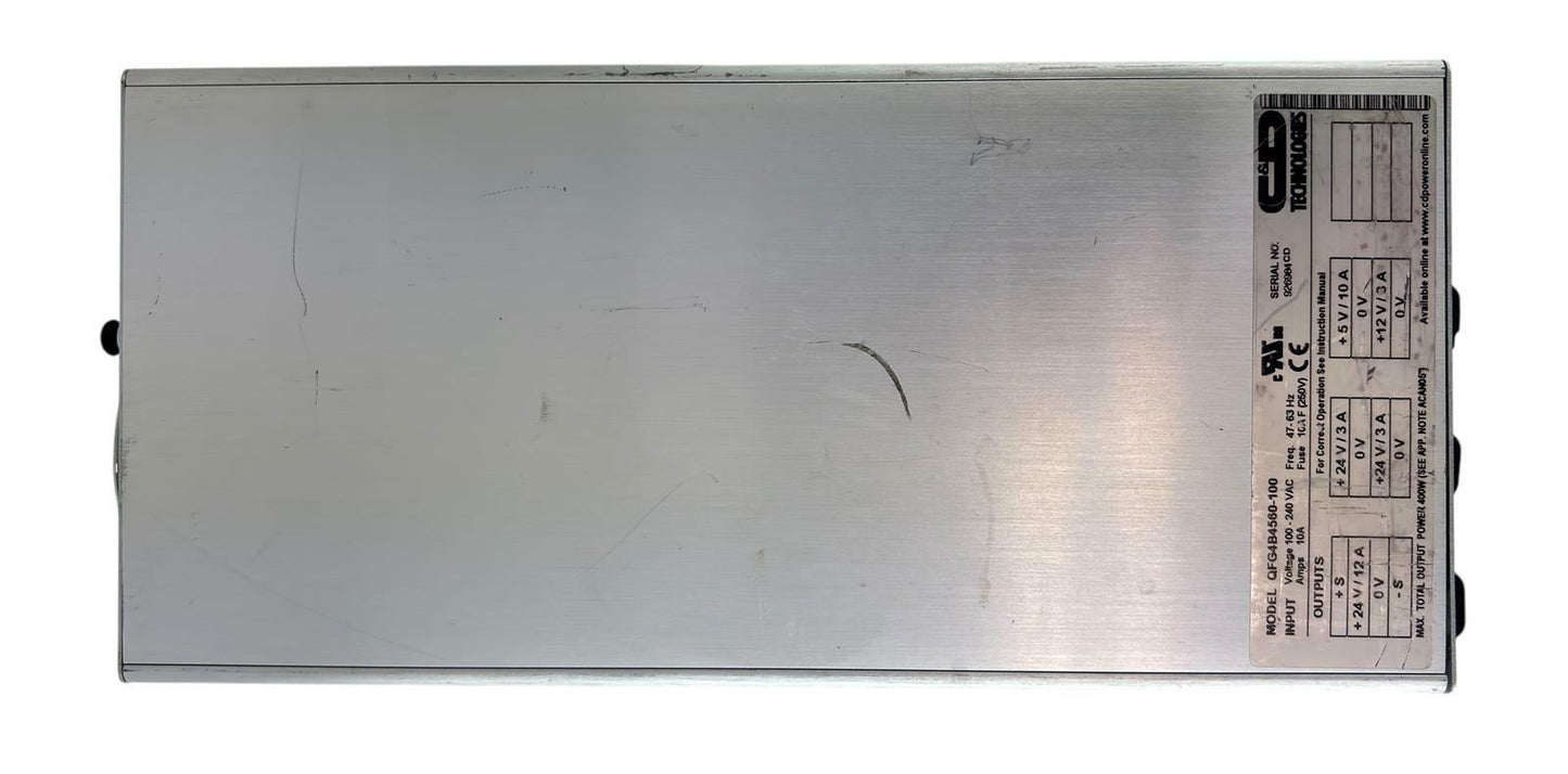 C&D Technologies QFG4B4560-100 400W 100-240 VAC 10A Power Supply
