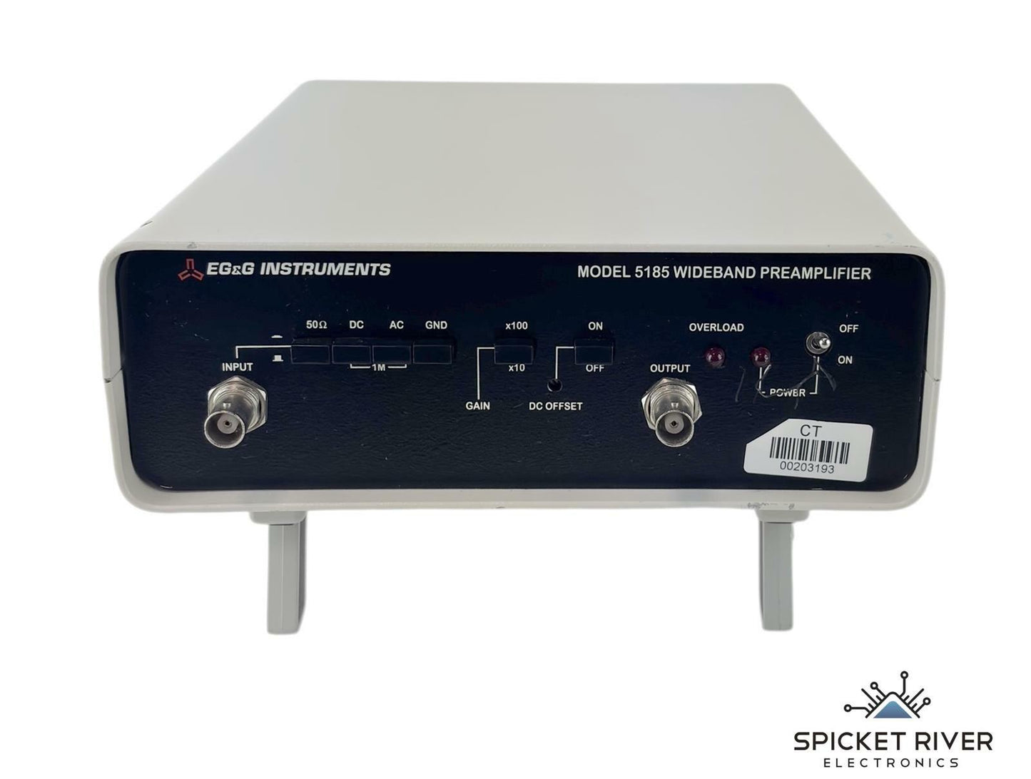 EG&G Instruments Model 5185 Wideband Preamplifier