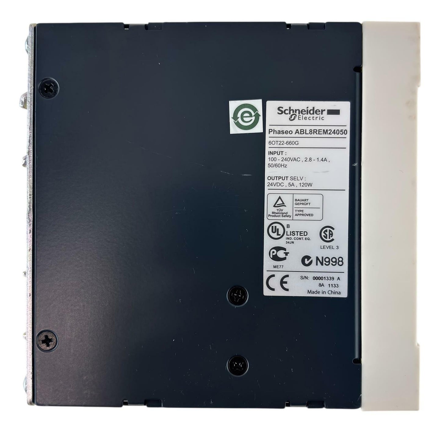 Schneider Electric Phaseo ABL8REM24050 120W Power Supply Module