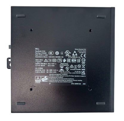 Dell OptiPlex 5000 Micro 4.40GHz 6-Core i5-12500T 256GB SSD 16GB RAM Win11 Pro