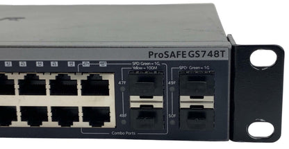 NetGear ProSafe GS748T 48-Port Gigabit Ethernet Smart Managed Switch