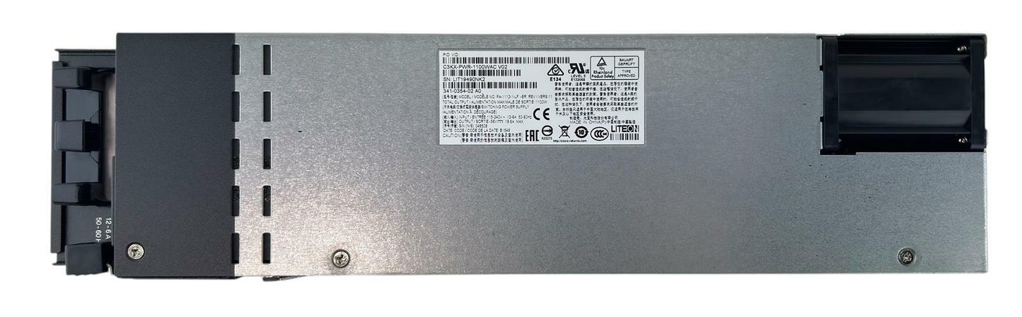 Cisco LiteOn C3KX-PWR-1100WAC v02 1100W Power Supply PSU