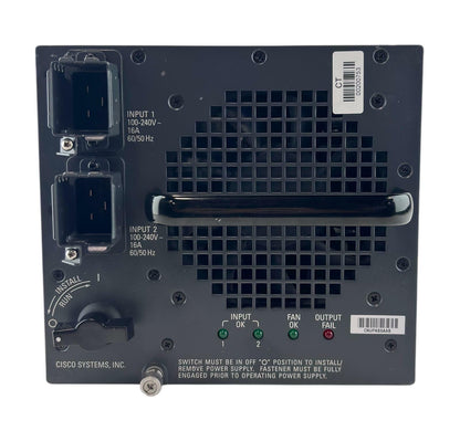 Cisco Astec AA23340 341-0092-03 6000W DC Power Supply for Catalyst 6500