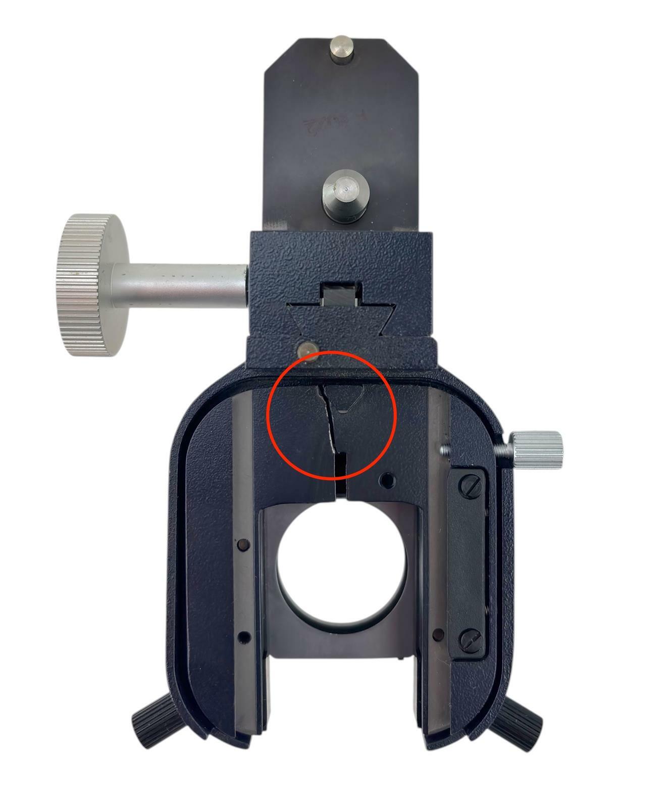Parts/Repair - Leica DM Series DMRXA Microscope Condenser Holder - READ