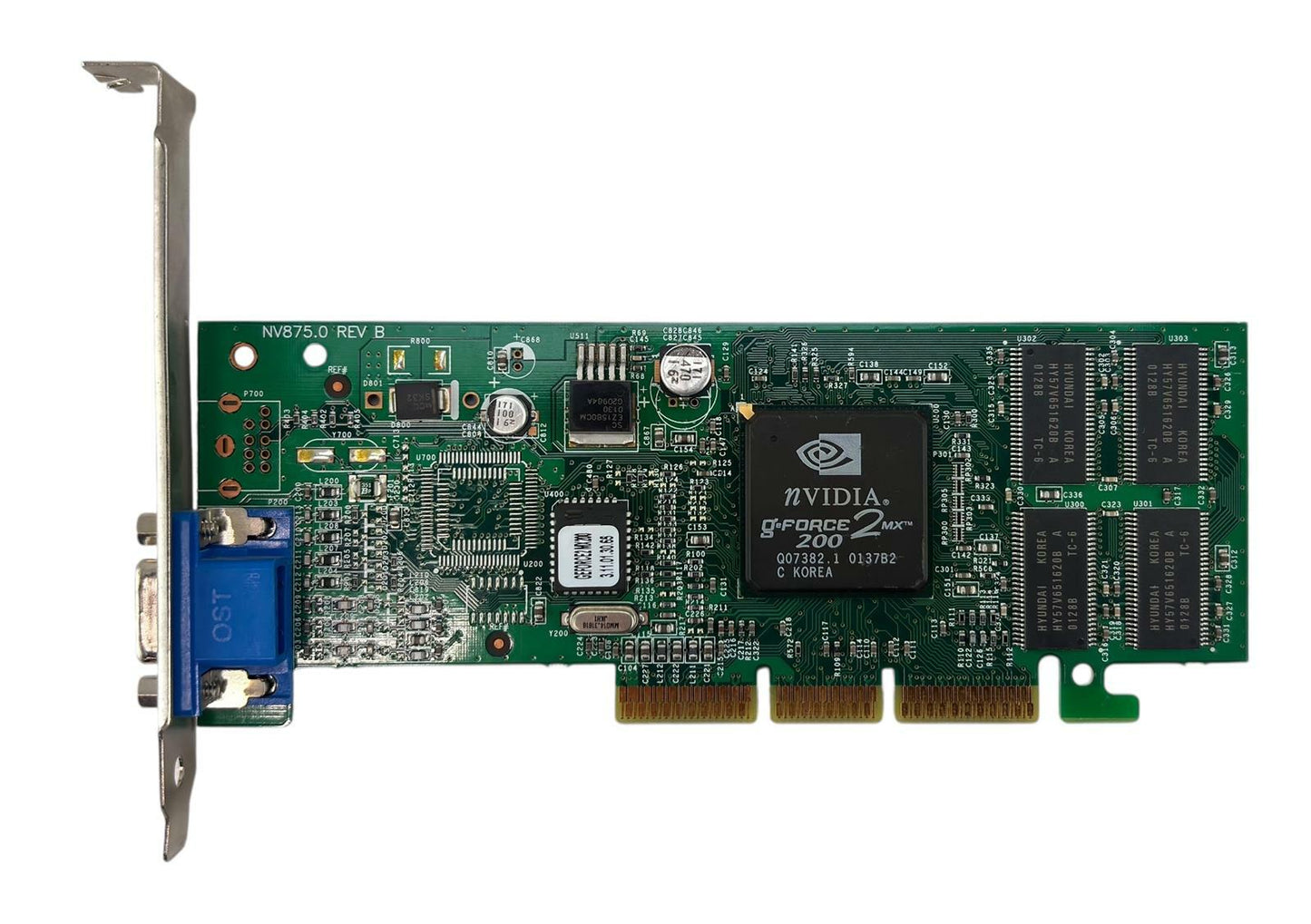 Nvidia GeForce2 MX200 64MB VGA AGP Video Graphics Card