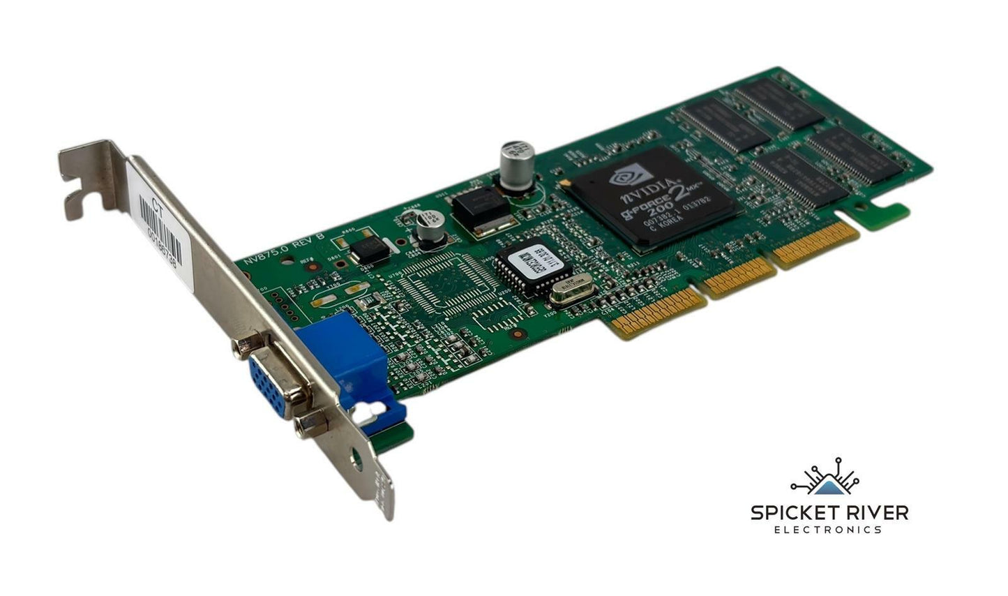 Nvidia GeForce2 MX200 64MB VGA AGP Video Graphics Card