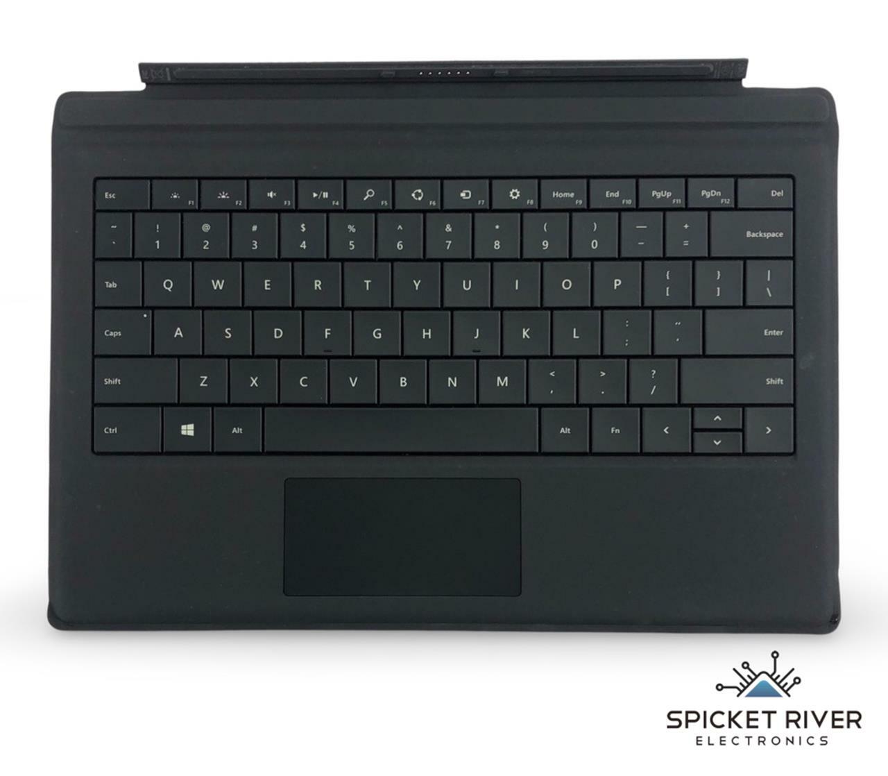 Microsoft Surface Pro 3 / 4 Model 1709 Cover Keyboard - Black