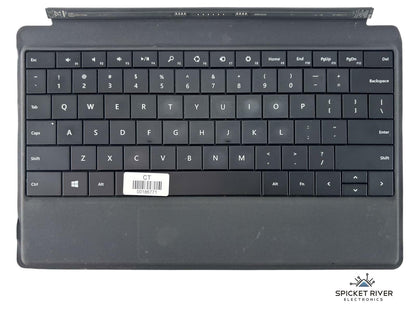 Microsoft 1602 Power Keyboard Cover for Surface Pro / Pro 2 - Black - READ