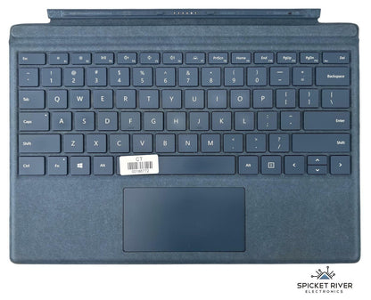 Genuine Microsoft Surface Pro 3, 4 1725 Type Cover Keyboard - Teal Blue