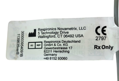 Respironics LoFlo EtCO2 Capnograph Module 1022054 & EtCO2 Extender Cable 2089969