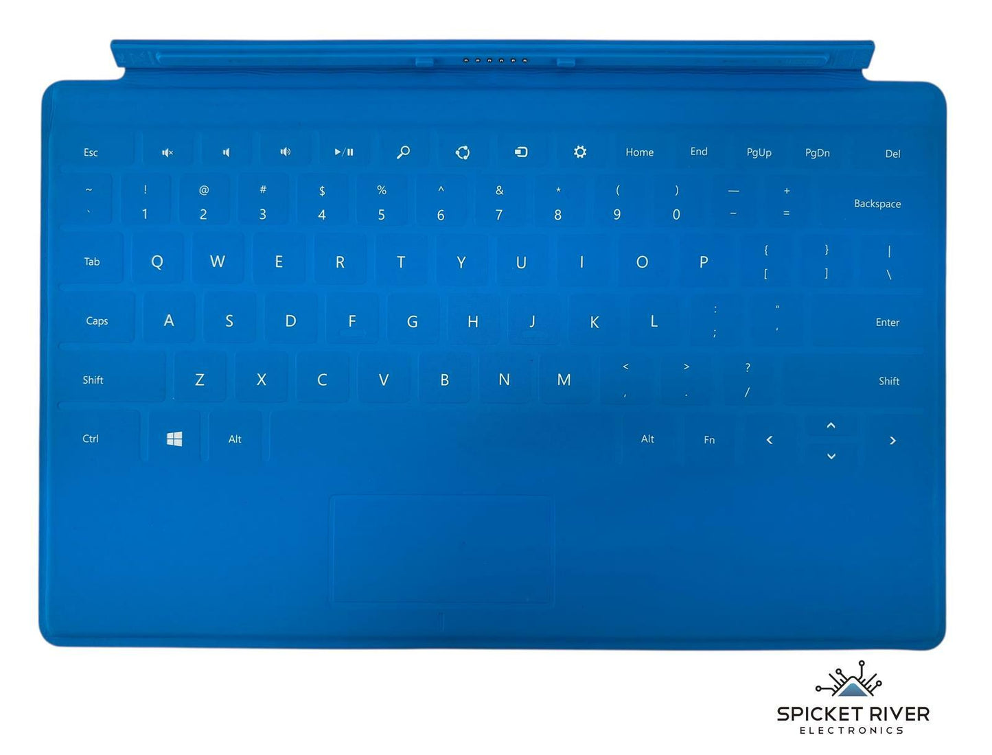 Microsoft Surface 1515 Touch Cover Keyboard Cyan Blue D5S-00004
