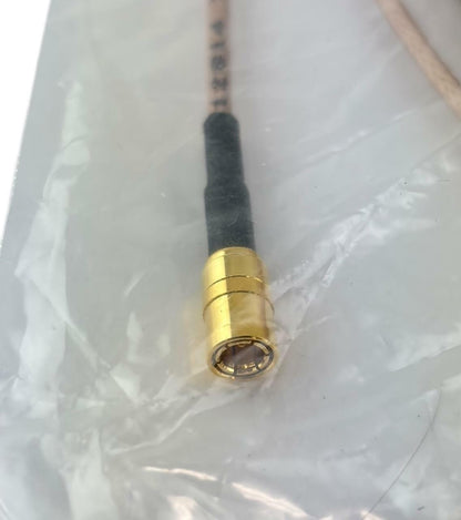 Thermax RGU-179 Teflon Silver Plated RG179 Mini SMB to BNC Male Connector - 55FT