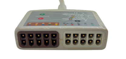 GE Medical 2017006-001 Multi-Link 12-Lead ECG Trunk Cable