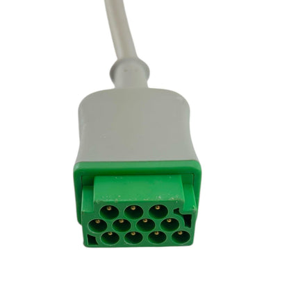 GE Medical 2017006-001 Multi-Link 12-Lead ECG Trunk Cable