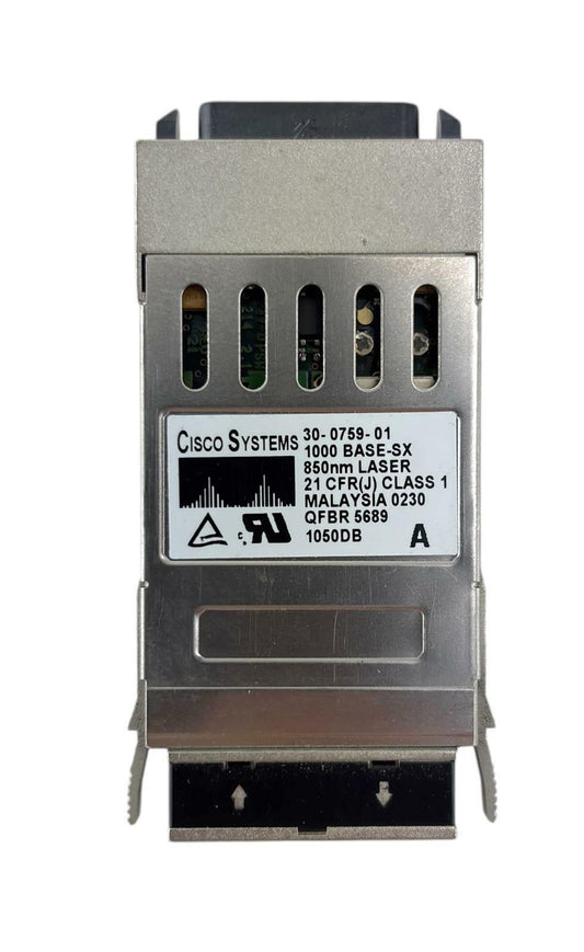 Lot of 8 - Cisco 30-0759-01 1000 Base-SX 850nm Fiber Network Transceiver Module
