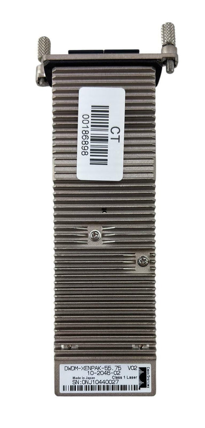 Cisco 10-2046-02 DWDM-XENPAK-55.75 10GBase-ITU 1555.75nm Fiber Transceiver