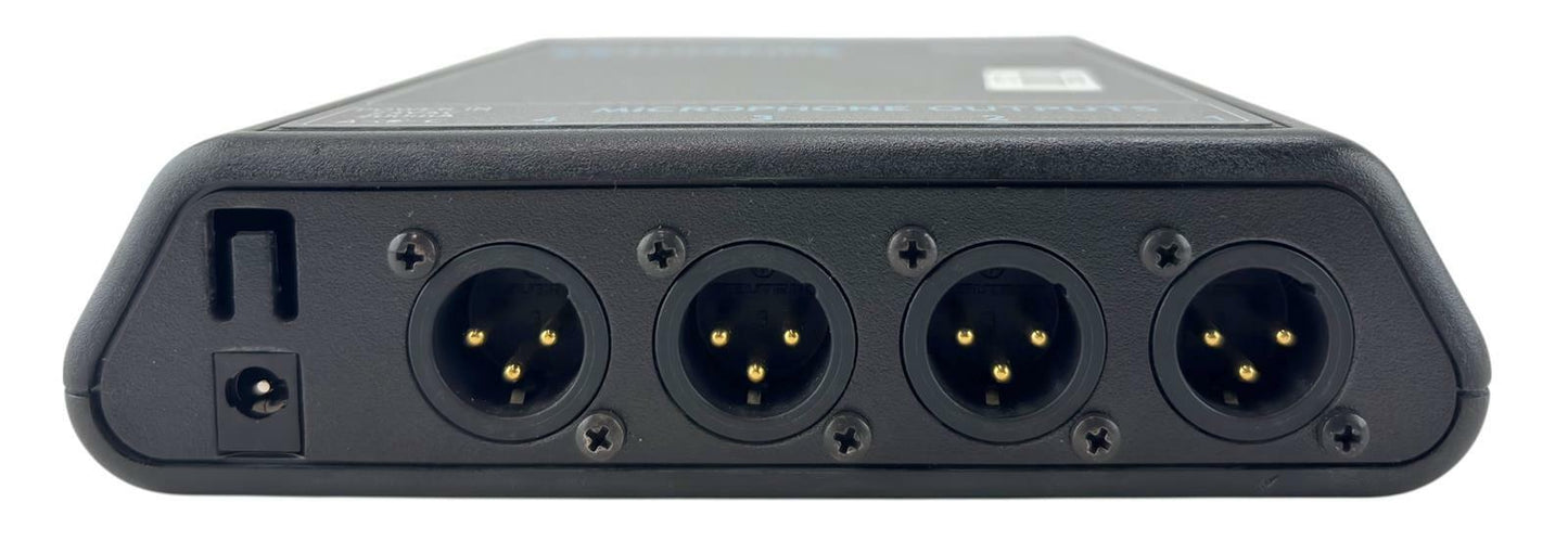 Whirlwind MICP4 Micpower 4 4-Channel Microphone 48V Phantom Power Supply - No AC