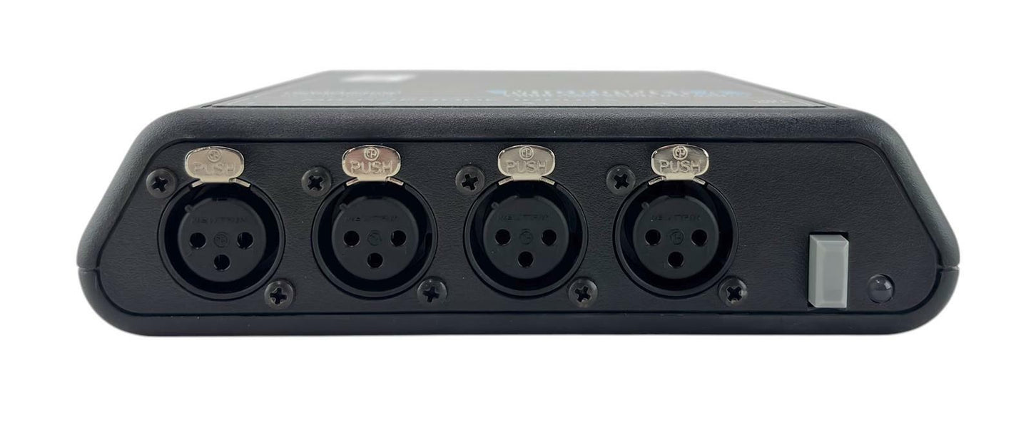 Whirlwind MICP4 Micpower 4 4-Channel Microphone 48V Phantom Power Supply - No AC