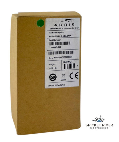 NEW - Open Box - Arris SFP-4.25G-LC-54/2.0MW Fiber Transceiver 1509445-541