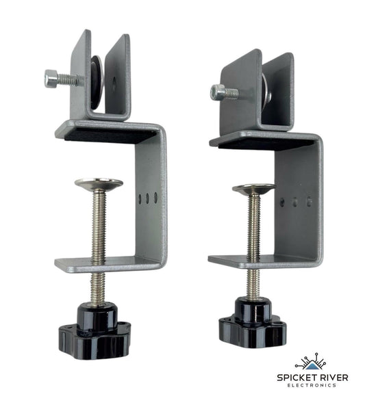 New - Open Box - Set of 2 - Unbranded Heavy Duty Desk C-Clamp Model NP02
