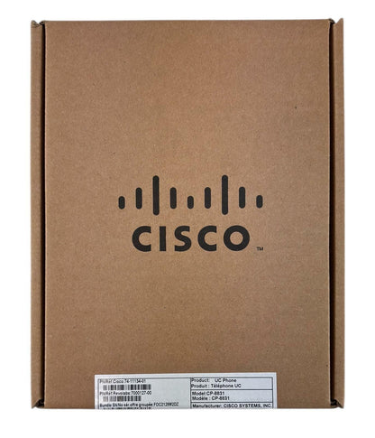 NEW - Open Box - Cisco CP-MIC-WIRED-S V01 UC Phone Wired Mic Kit 74-11134-01