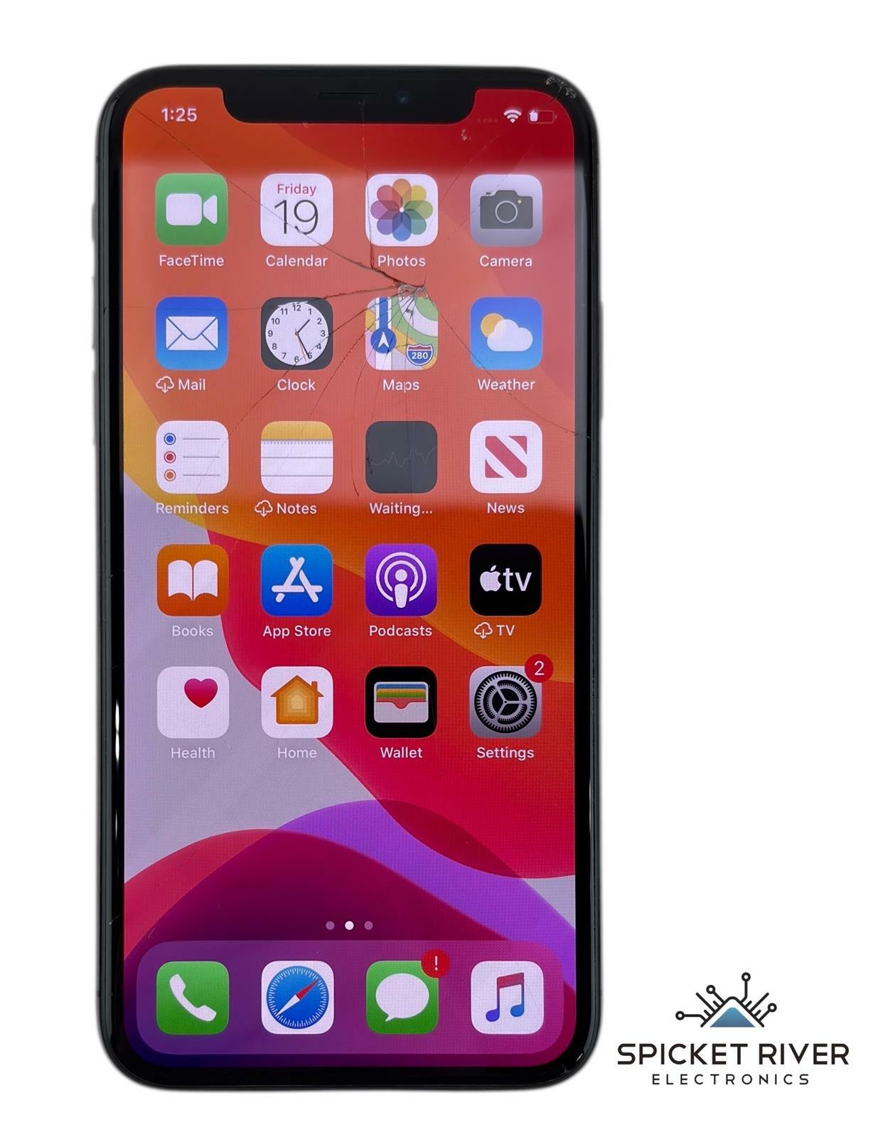 Repair - Apple iPhone X A1901 - 256GB - Black Smartphone - READ