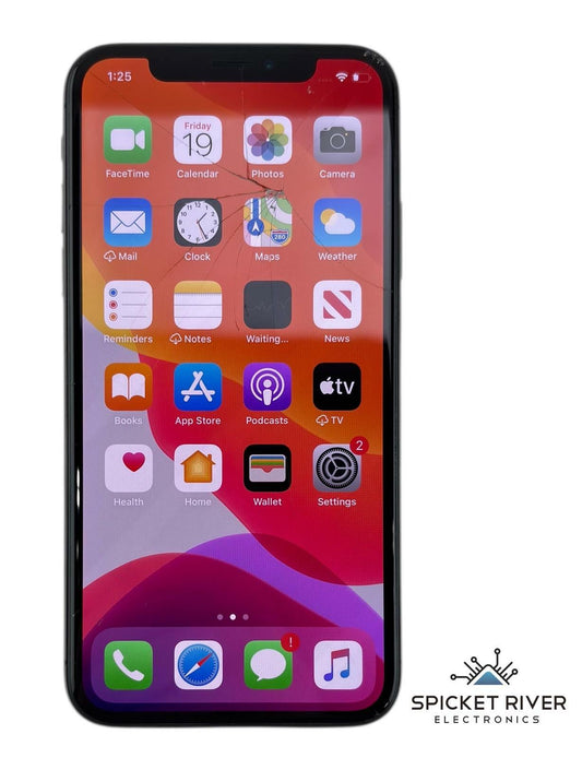 Repair - Apple iPhone X A1901 - 256GB - Black Smartphone - READ