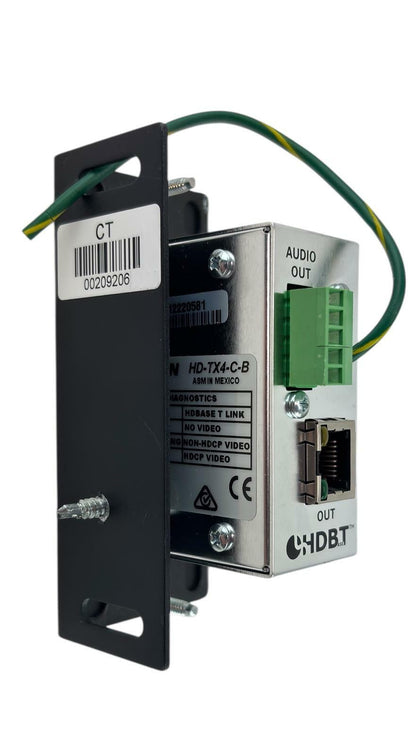 Crestron HD-TX4-C-B HDBaseT Transmitter w/ Side Bracket