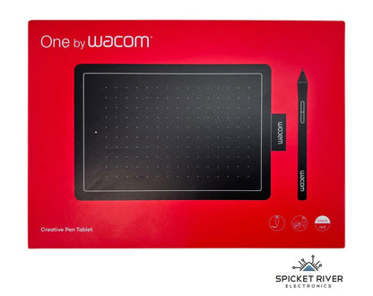 NEW - One by Wacom CTL-472 Creative Graphic Drawing Tablet + Pen - Small