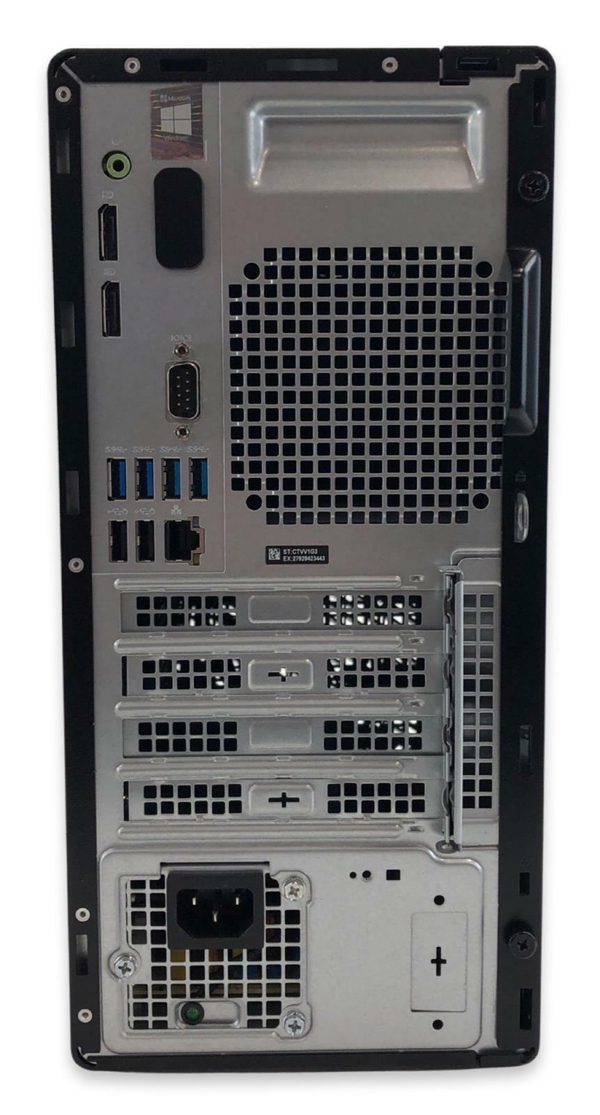 Dell OptiPlex 5090 MT 3.10GHz 6-Core i5-10500 256GB SSD 16GB RAM Windows 11 Pro