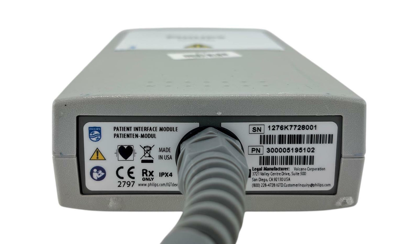Philips IVUS-PIM Patient Interface Module REF: 300005195102 w/ Table Bracket