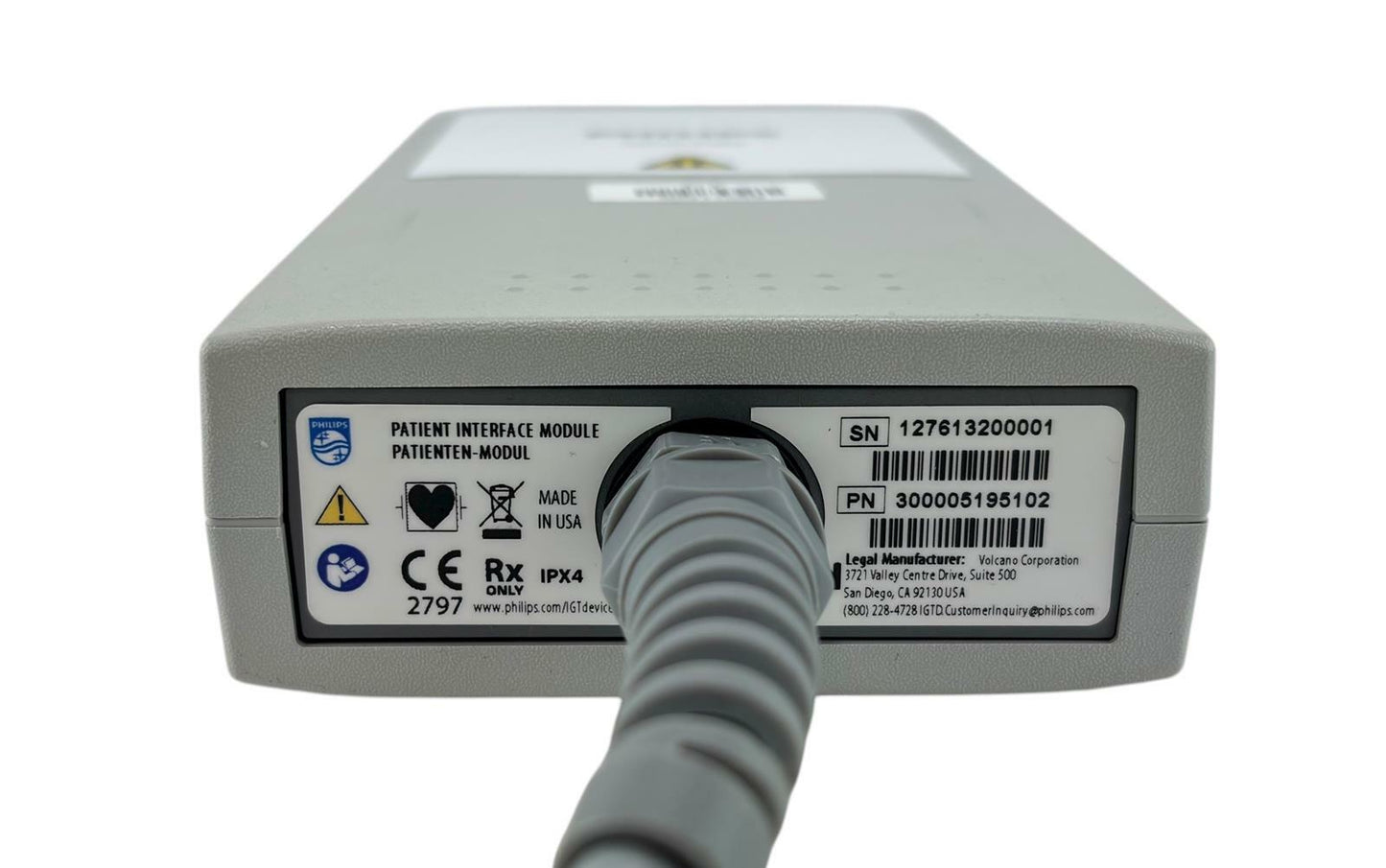 Philips IVUS-PIM Patient Interface Module REF: 300005195102 - No Bracket