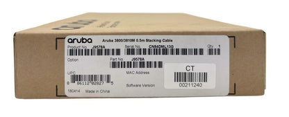 NEW - Aruba J9578A 3800/3810M 0.5m Stacking Cable