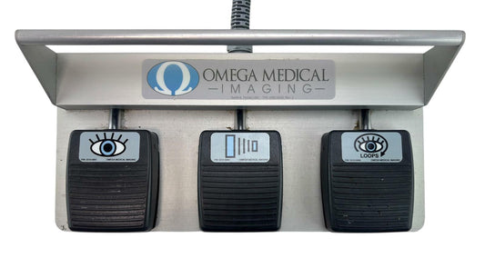 Aquiline / Omega 1120-0052 Three Position Foot Switch Pedal - READ